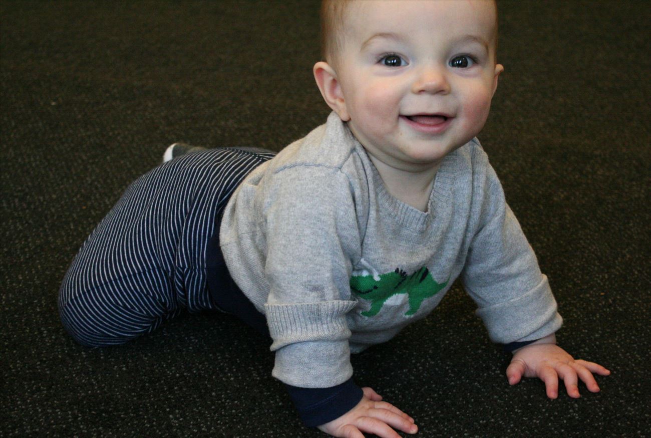 Infant crawling