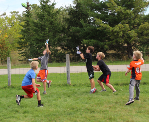 Children playing at recess