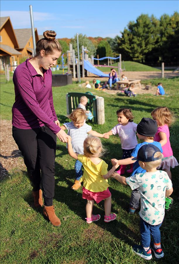Toddlers on the playground